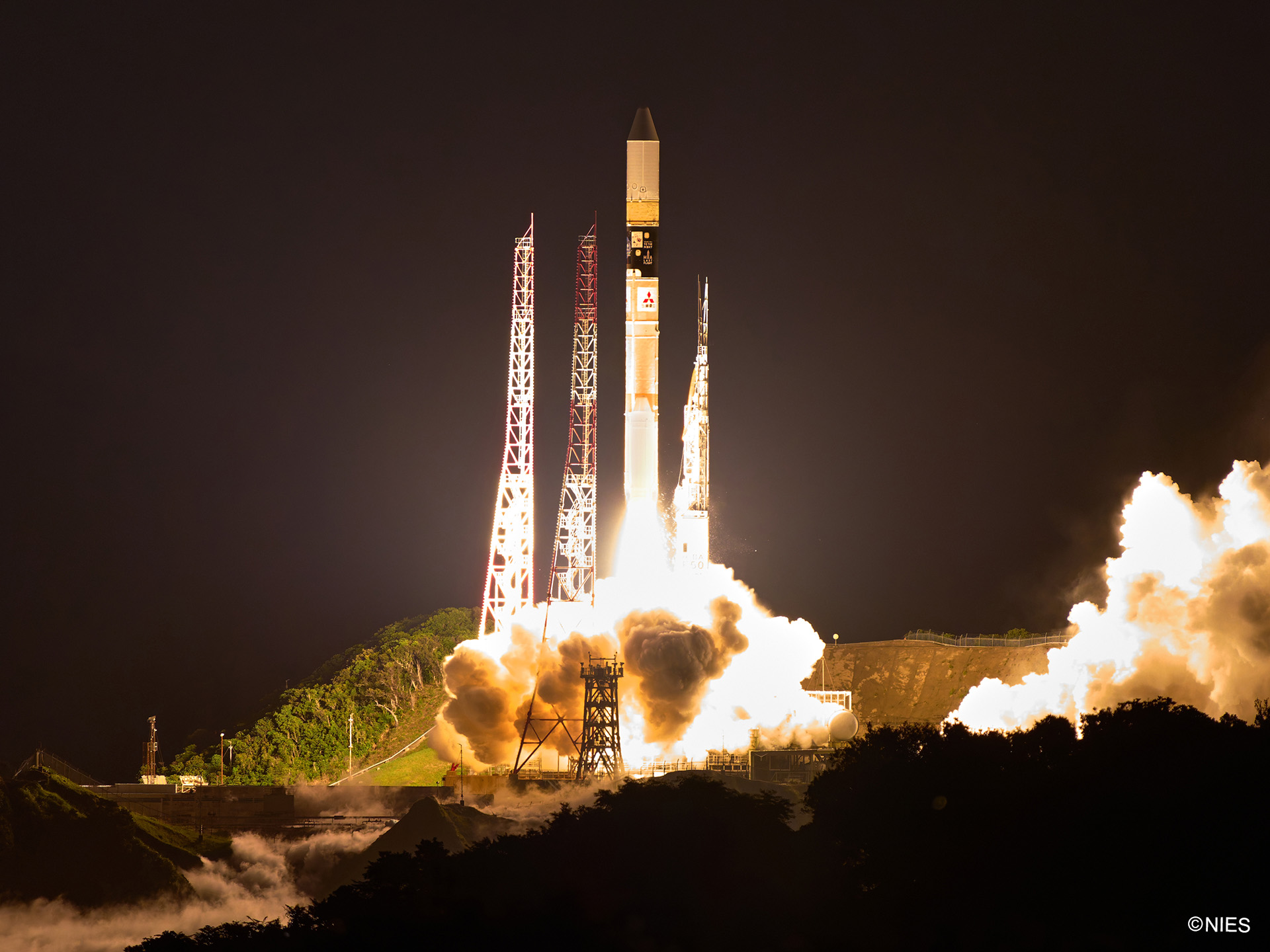 H-IIAロケット50号機で打ち上げられるGOSAT-GW